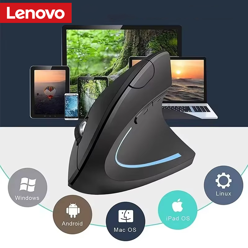 Pc Gaming Lenovo - 레노버 무선 수직 마우스 충전식 개인