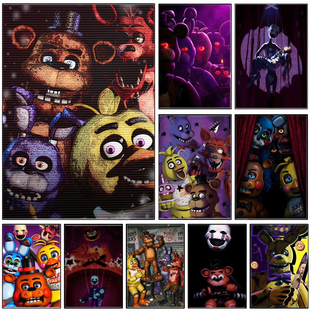 Pc Gaming Quotes - 다크 애니메트로닉스 호러 게임 F-FNAF 포스터