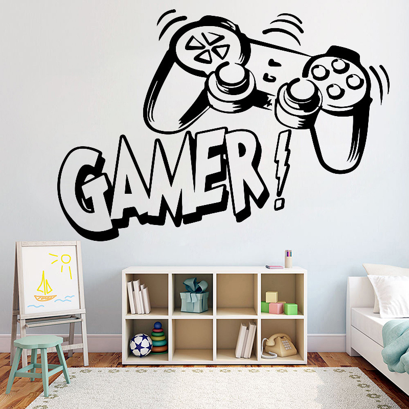 Pc Gaming Quotes - 아이 방을위한 벽 스티커 아이를위한 비디오