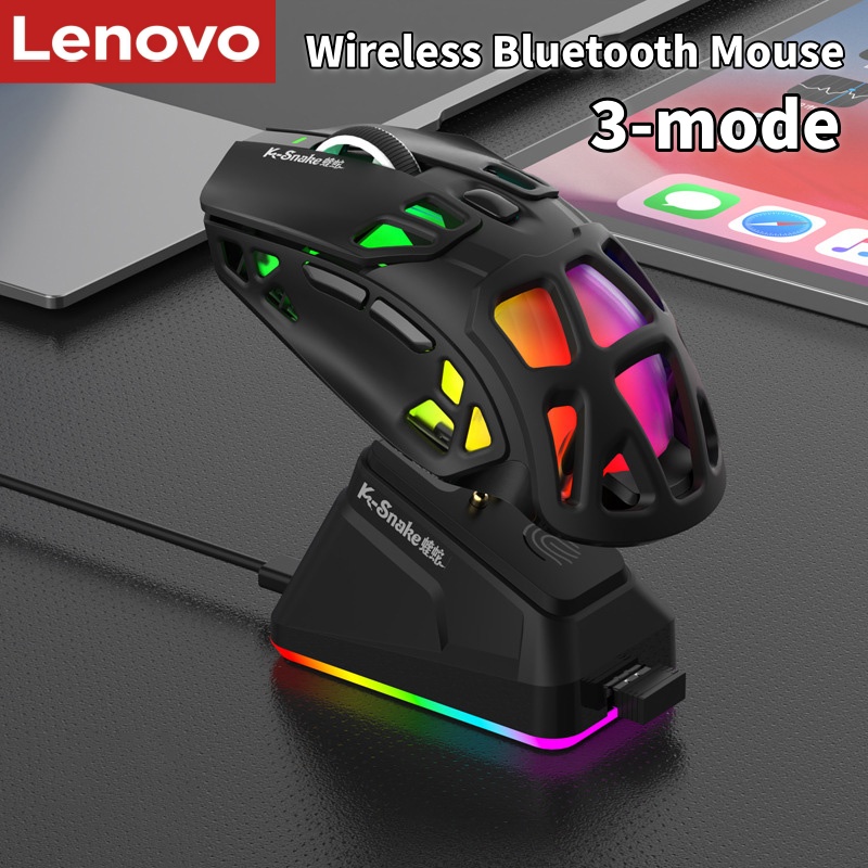 Pc Gaming Lenovo - Lenovo X9pro 게이밍 마우스 12K DPI