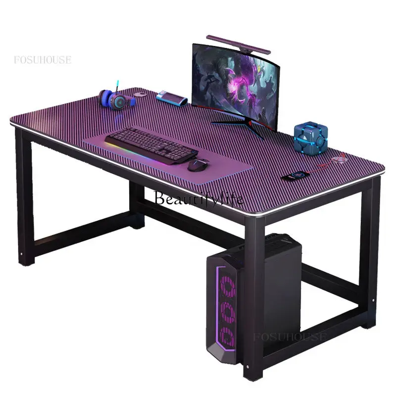 Pc Gaming Cafe - 미니멀리스트 모던 컴퓨터 책상 가정용 침실
