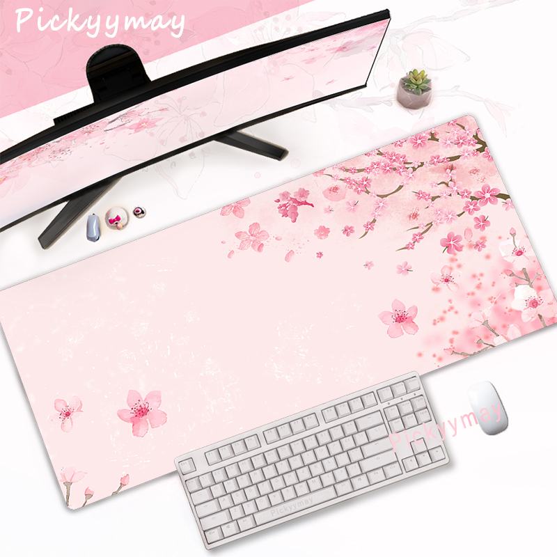 Pc Gaming Pink - CIFBUY 핑크 벚꽃 게임용 마우스 패드