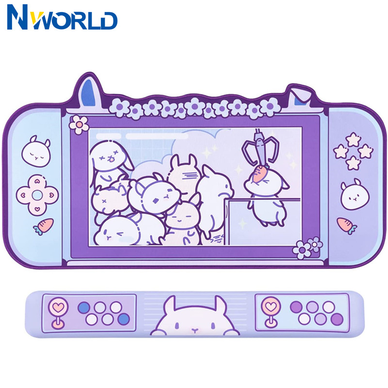 Pc Gaming Pink - 대형 카와이 게임용 마우스 패드 귀여운