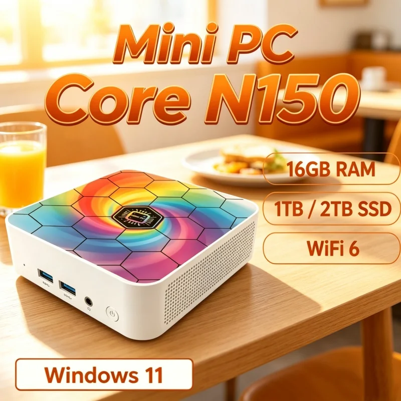 Pc Gaming Cafe - 미니 PC 인텔 N150 윈도우 11