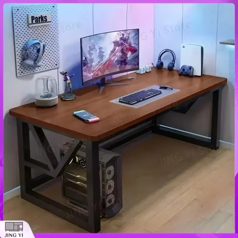 게임용 북유럽식 더블 데스크탑 컴퓨터 책상, 사무실 워 - Pc Gaming Cafe 리뷰 및 가격