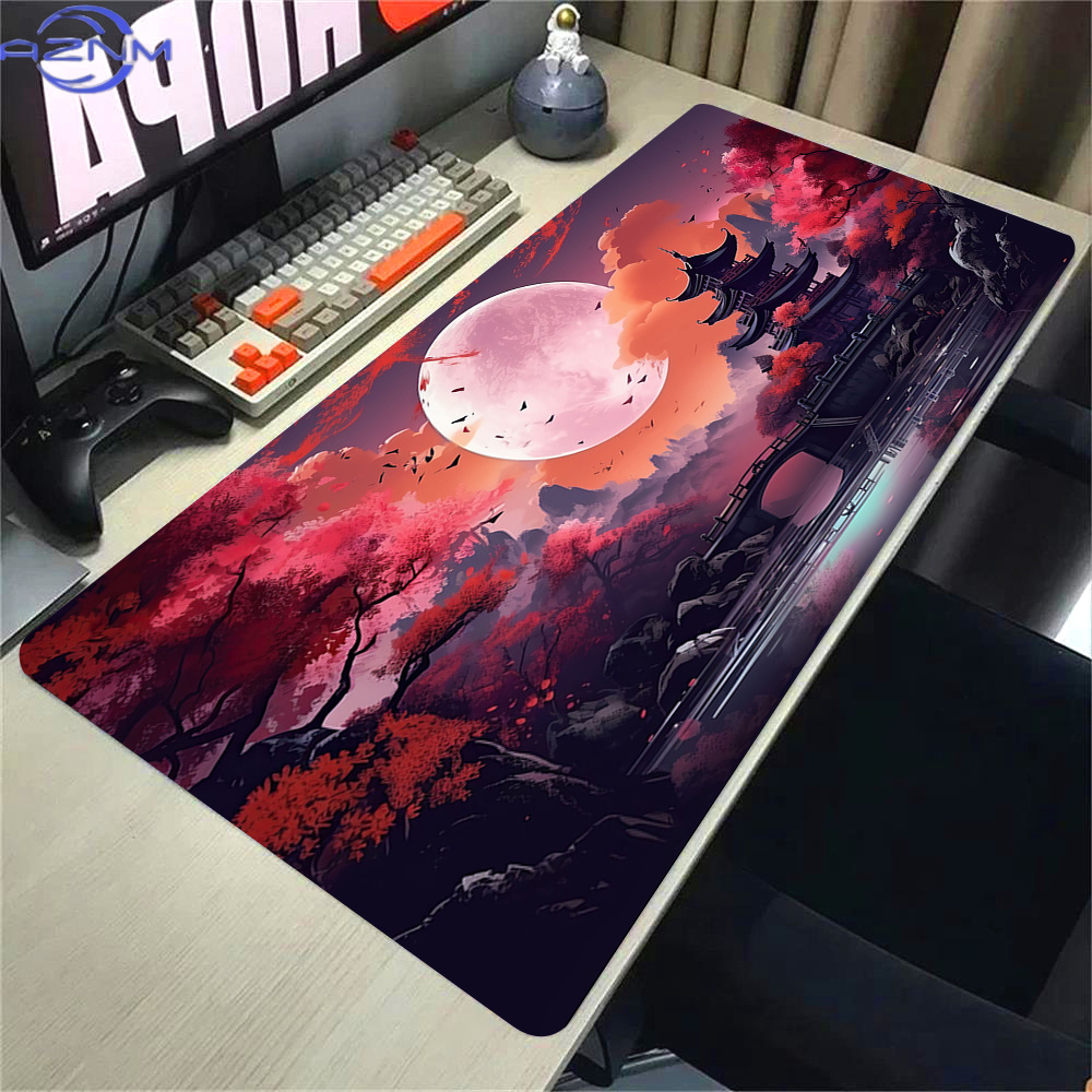 핑크 사쿠라 애니메이션 마우스 패드 풍경 게임용 마우스 - Pc Gaming Pink 리뷰 및 가격