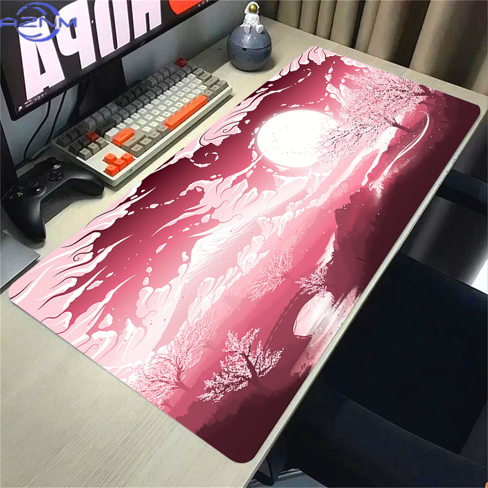 핑크 사쿠라 애니메이션 마우스 패드 풍경 게임용 마우스 - Pc Gaming Pink 리뷰 및 가격