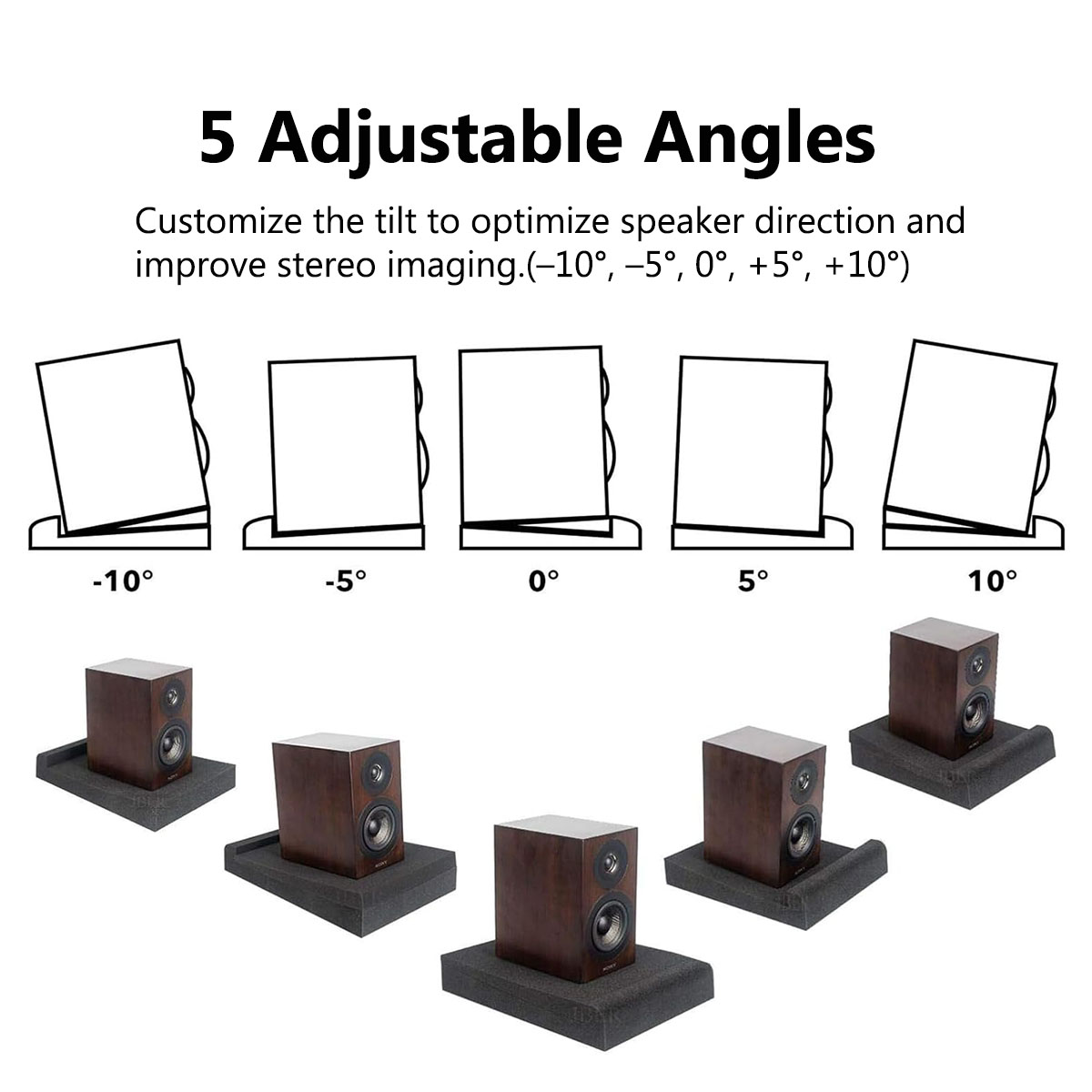 스튜디오 모니터 절연 패드 음향 폼 스피커 스탠드 5각 - Monitor Stand 리뷰 및 가격
