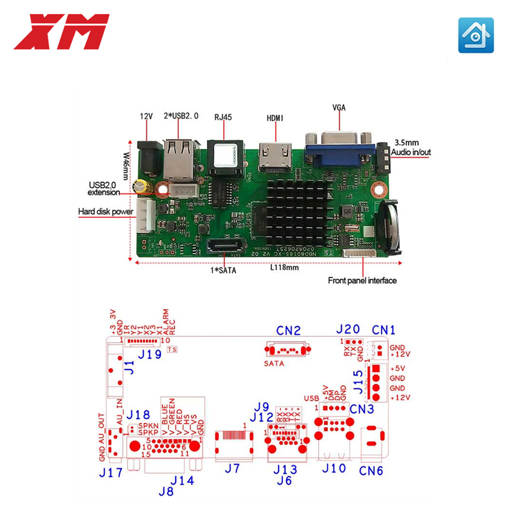 XM 오리지널 10채널 4K 5MP H.265 NVR  - Pc Gaming Vr 리뷰 및 가격