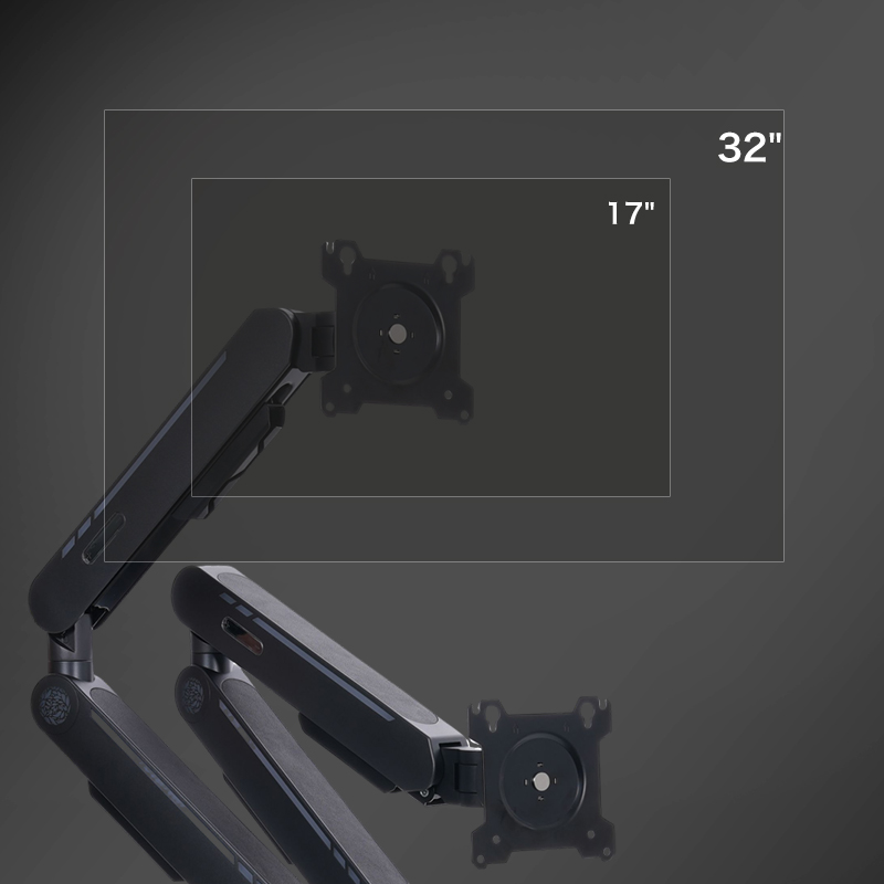 신제품 가스 스프링 데스크 마운트 스탠드, 대부분의 1 - Monitor Stand 리뷰 및 가격