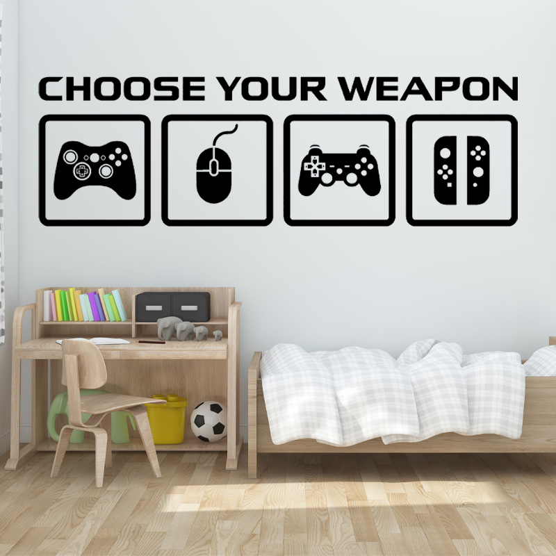 비디오 게임 장식 벽 데칼 무기 게임 컨트롤러 선택 게 - Pc Gaming Quotes 리뷰 및 가격