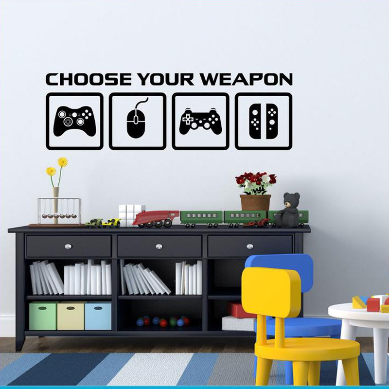 비디오 게임 장식 벽 데칼 무기 게임 컨트롤러 선택 게 - Pc Gaming Quotes 리뷰 및 가격