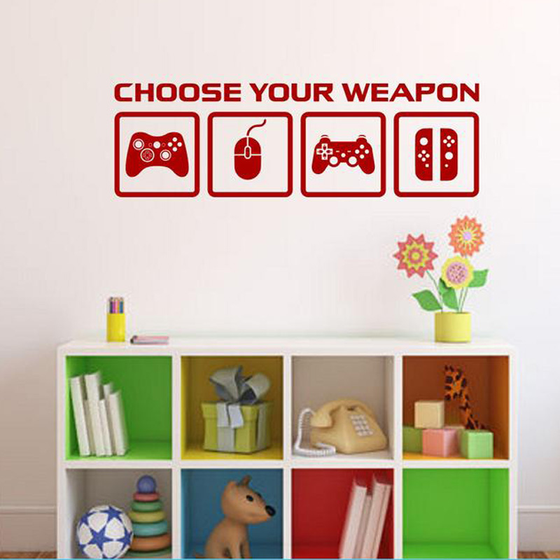 비디오 게임 장식 벽 데칼 무기 게임 컨트롤러 선택 게 - Pc Gaming Quotes 리뷰 및 가격