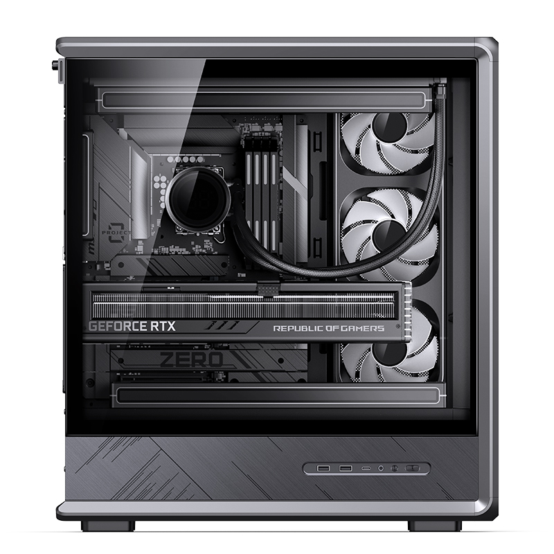 JONSBO D401 ATX PC 케이스 엑소스켈레톤  - Pc Gaming Jonsbo 리뷰 및 가격