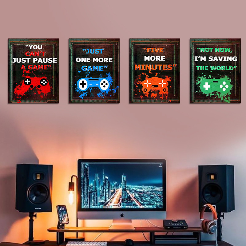 어린이 게임방 게임 벽 장식 포스터 스티커 데칼, 자체 - Pc Gaming Quotes 리뷰 및 가격