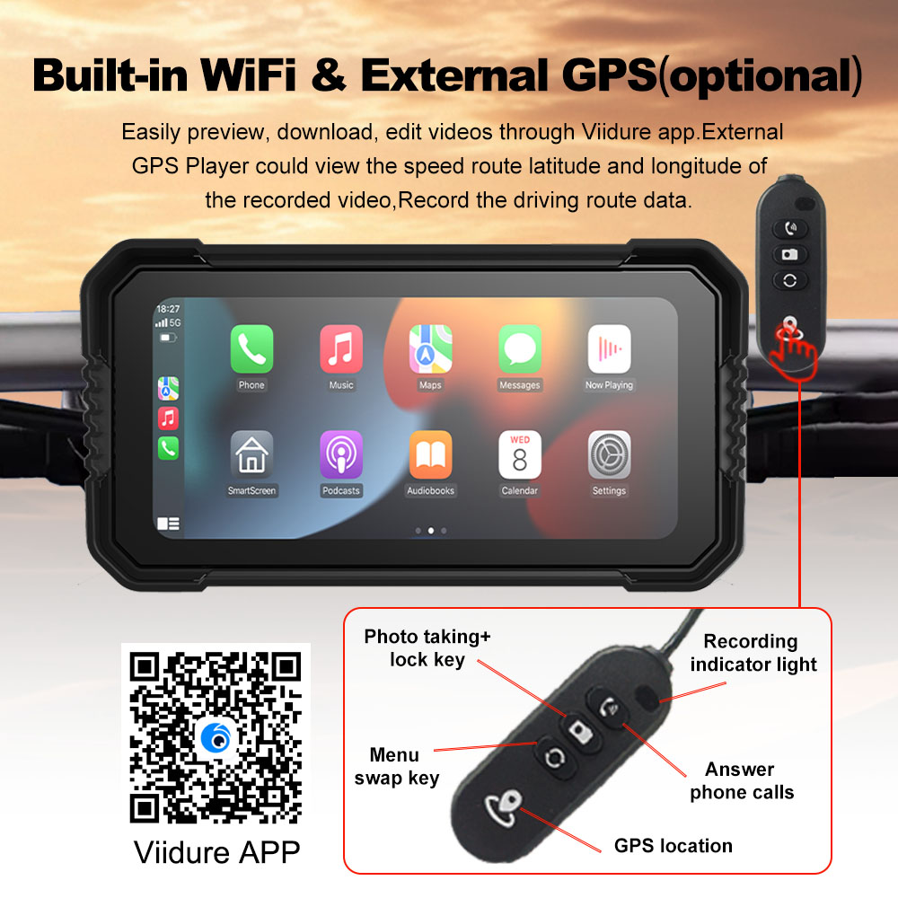 BEPOCAM 5/6.25 인치 Carplay 오토바이 - Pc Gaming Vr 리뷰 및 가격