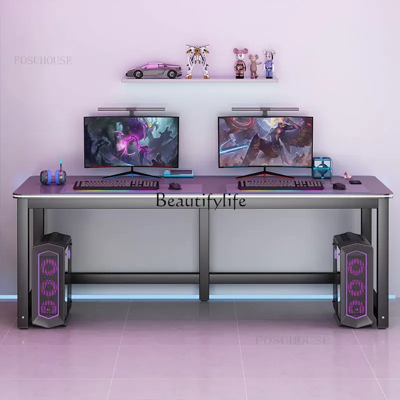 미니멀리스트 모던 컴퓨터 책상 가정용 침실 학생 기숙사 - Pc Gaming Cafe 리뷰 및 가격