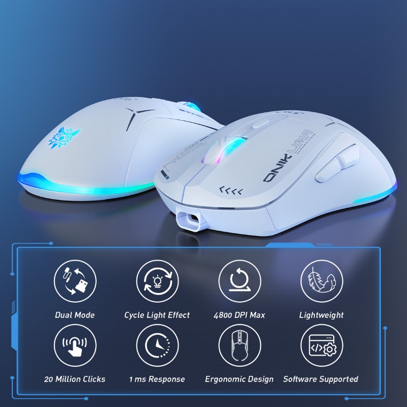 ONIKUMA CW917 무선/유선 게이밍 마우스 듀얼 - Pc Gaming X3D 리뷰 및 가격