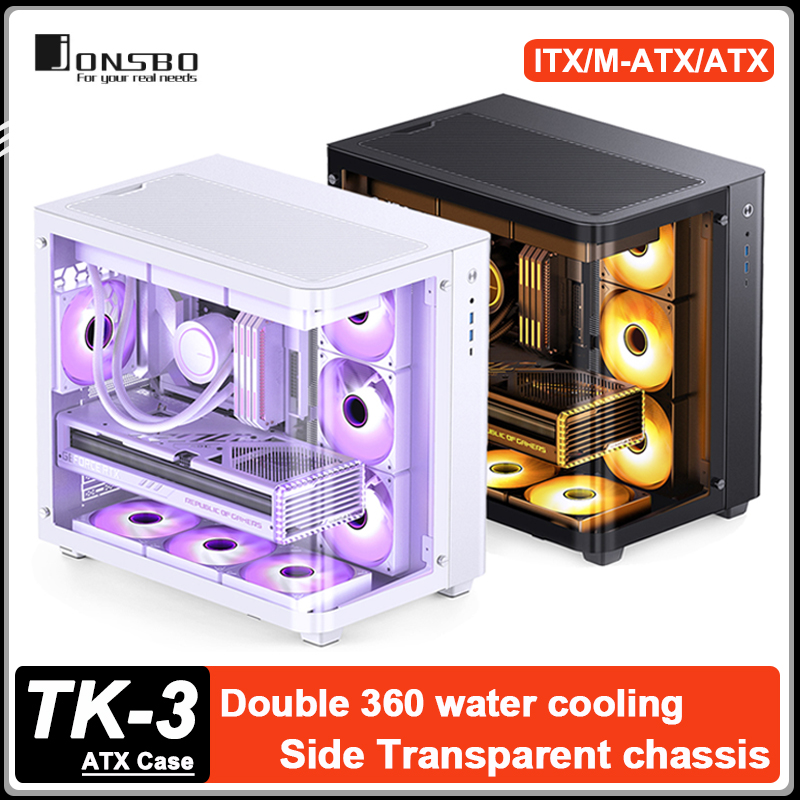 존스보 TK-3 데스크탑 시뷰룸 PC 케이스, 쌍곡면  - Pc Gaming Jonsbo 리뷰 및 가격