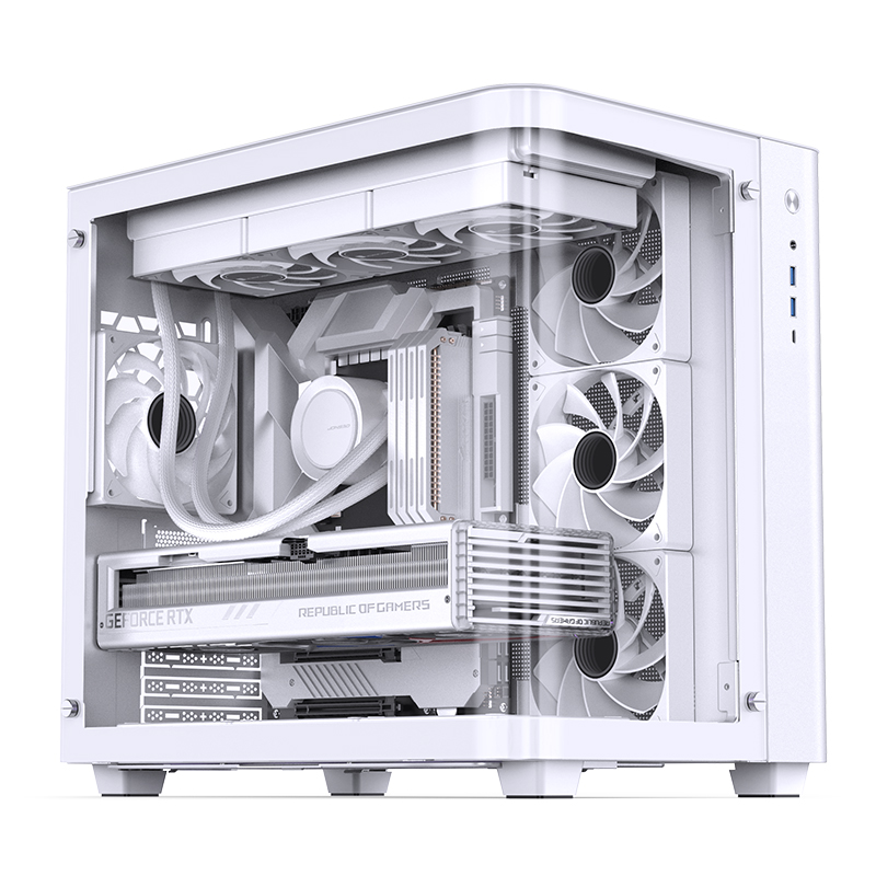 존스보 TK-3 데스크탑 시뷰룸 PC 케이스, 쌍곡면  - Pc Gaming Jonsbo 리뷰 및 가격