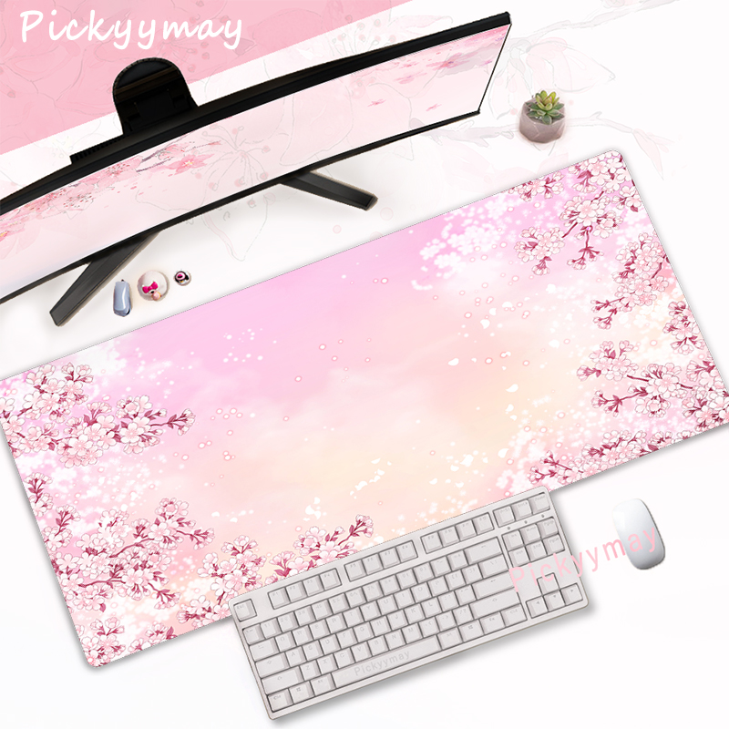 CIFBUY 핑크 벚꽃 게임용 마우스 패드 대형 확장형 - Pc Gaming Pink 리뷰 및 가격