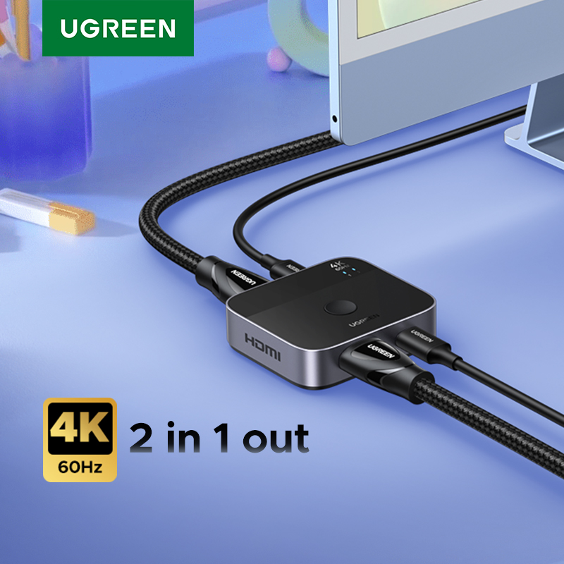 UGREEN HDMI USB C 스위치 2입력 1출력  - Pc Gaming Gigabyte 리뷰 및 가격