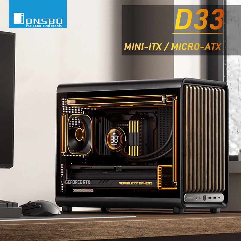 존스보 D33 MATX 케이스 미니-ITX 데스크탑 케 - Pc Gaming Jonsbo 리뷰 및 가격