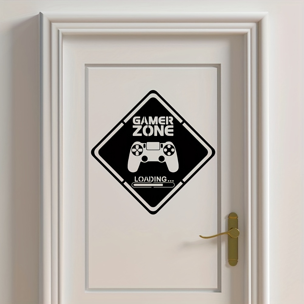 1pc 게이머 존 도어 데칼 벽 비닐 스티커, 컨트롤러 - Pc Gaming Quotes 리뷰 및 가격