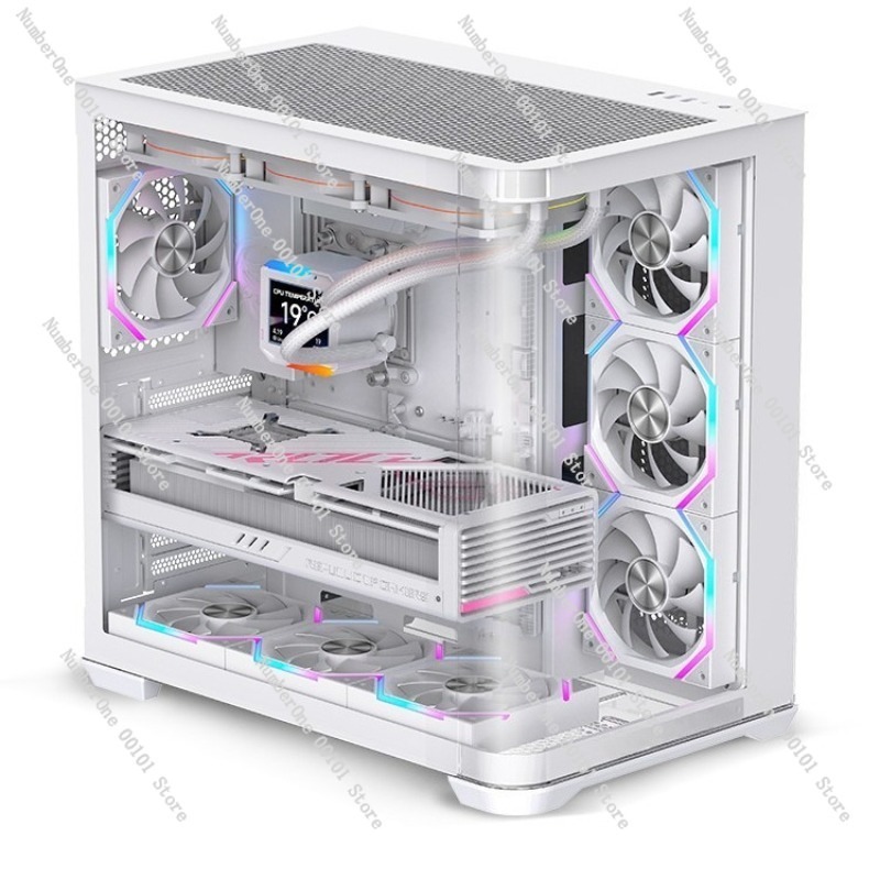 곡면 강화유리 게이밍 ATX PC 케이스 와이드 바디  - Pc Gaming Cafe 리뷰 및 가격