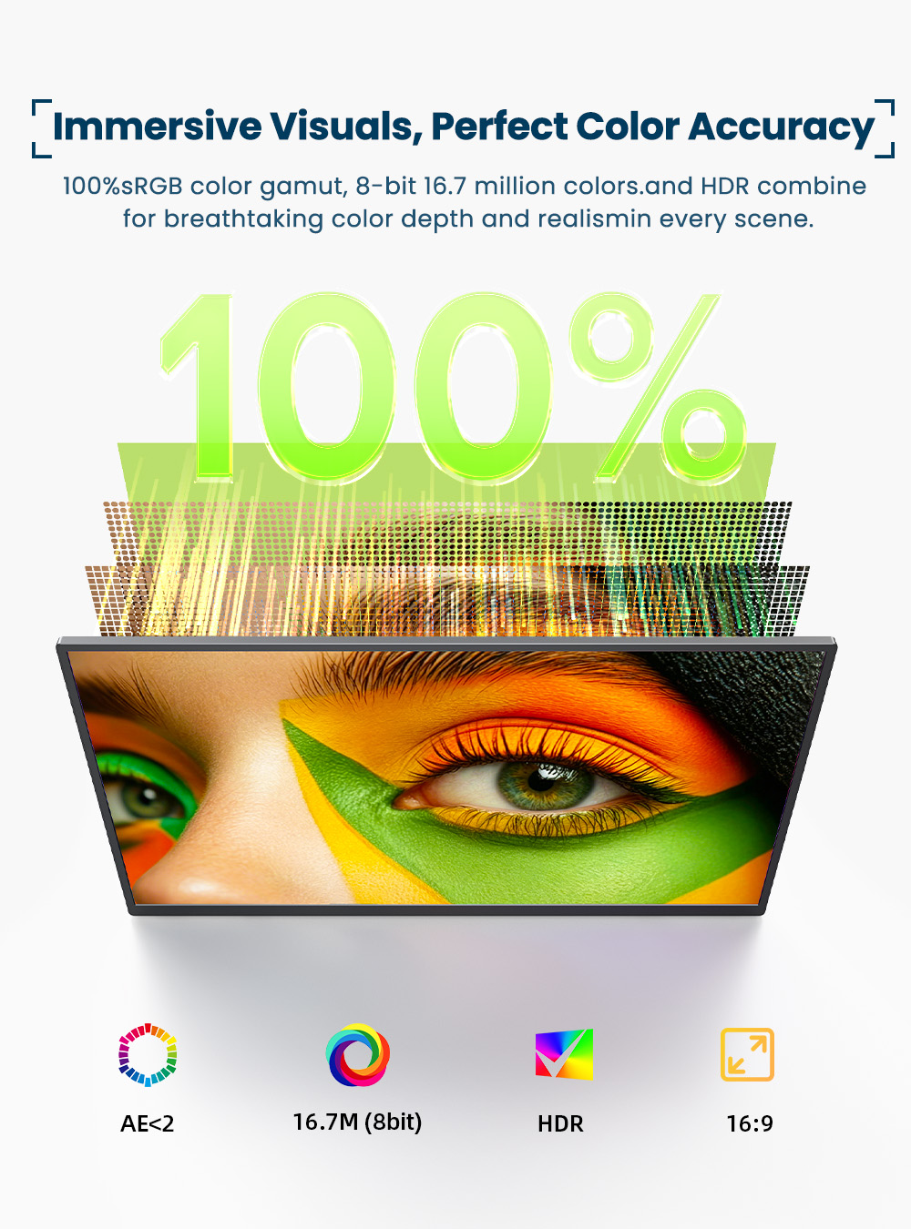 EVICIV 4K 휴대용 모니터 10포인트 터치 스크린 - Pc Gaming Gigabyte 리뷰 및 가격