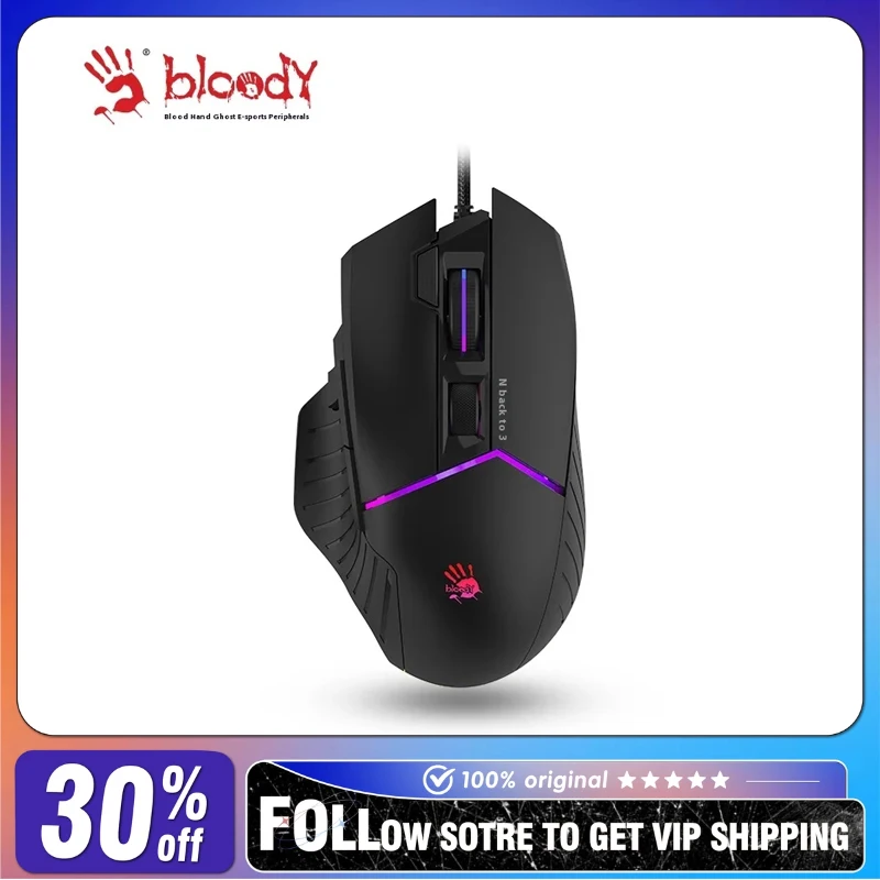 A4tech Bloody W95MAX 유선 마우스 RG - Pc Gaming X3D 리뷰 및 가격