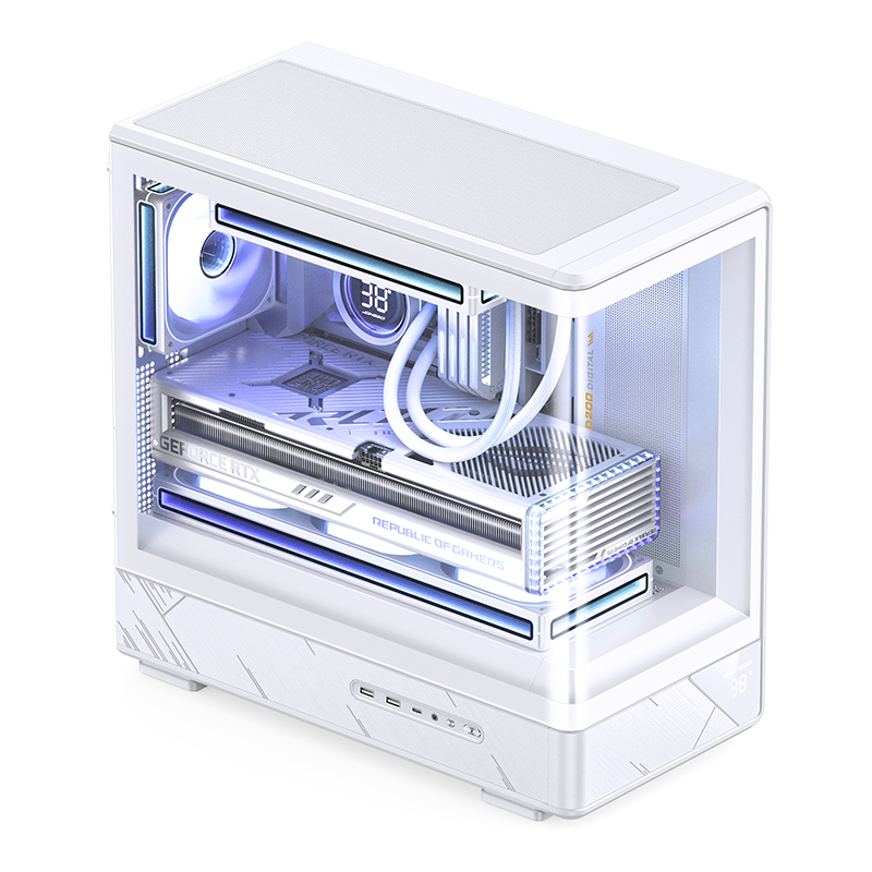 존스보 D200 마이크로 ATX PC 케이스 곡면 강화 - Pc Gaming Jonsbo 리뷰 및 가격