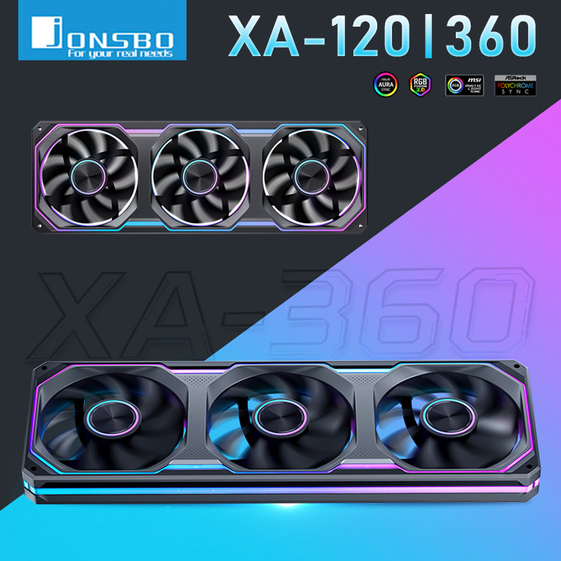 존스보 XA-120/240/360 PC 케이스 팬 3면 - Pc Gaming Jonsbo 리뷰 및 가격