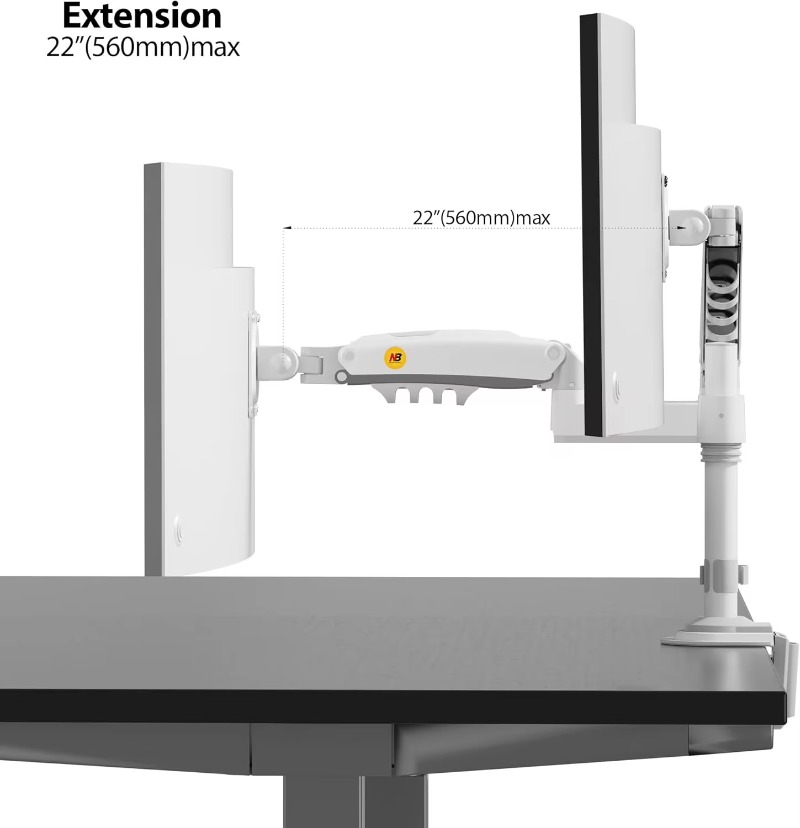 듀얼 모니터 데스크 마운트 스탠드 풀 모션 스위블 컴퓨 - Monitor Stand 리뷰 및 가격